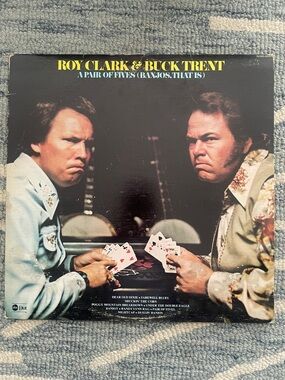 3/$25 Roy Clark & Buck Trent Vinyl LP - 1975 Folk Country